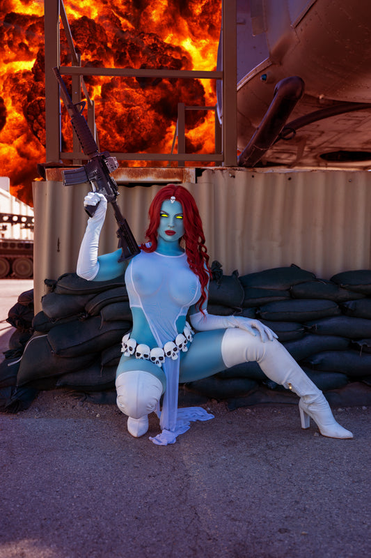 Motley Monroe Mystique Inspired Cosplay Print V2