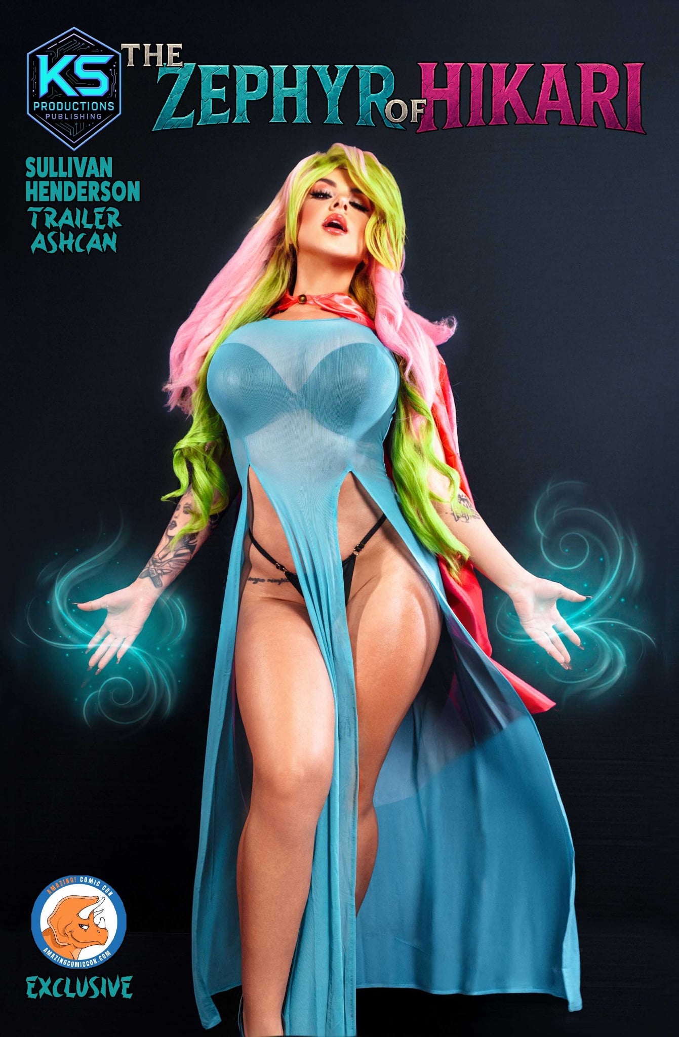 Motley Monroe Zephyr of Hikari comic Variant Covers